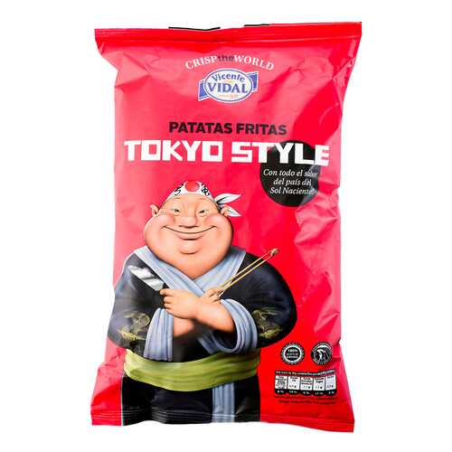 Чипсы картофельные Vicente Vidal Tokyo Style терияки 120 г в Татнефть