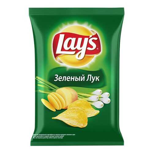 Чипсы Lays из натурального картофеля зеленый лук 50 г в Татнефть
