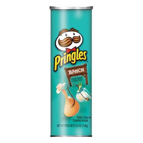 Чипсы Pringles ranch со вкусом соуса ранч 158 г в Татнефть