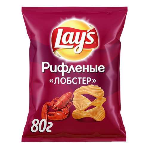 Картофельные чипсы Lays лобстер 80 г в Татнефть