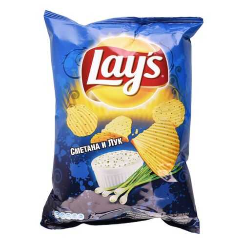 Картофельные чипсы Lays сметана и лук 150 г в Татнефть