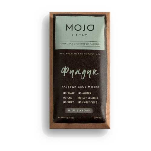 Горький шоколад 72% Mojo Cacao с шоколадно-ореховой пастой со вкусом фундук в Татнефть