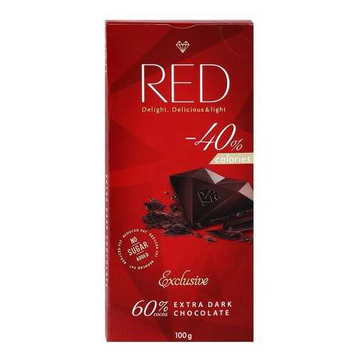 Шоколад Red Exclusive экстра темный какао 60% 100 г в Татнефть
