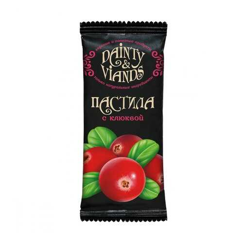 Батончик Dainty & Viands Пастила с клюквой, 40 гр в Татнефть