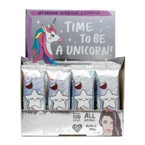Батончик Фруктово-ягодный Bite Slim Unicorn Кокос 30 штук по 30 гр в Татнефть