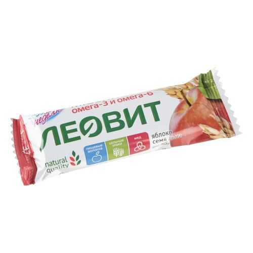 Батончик-мюсли яблоко Худеем за неделю с семенами льна 30 г в Татнефть