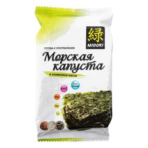 Морская капуста Midori в оливковом масле 5 г в Татнефть