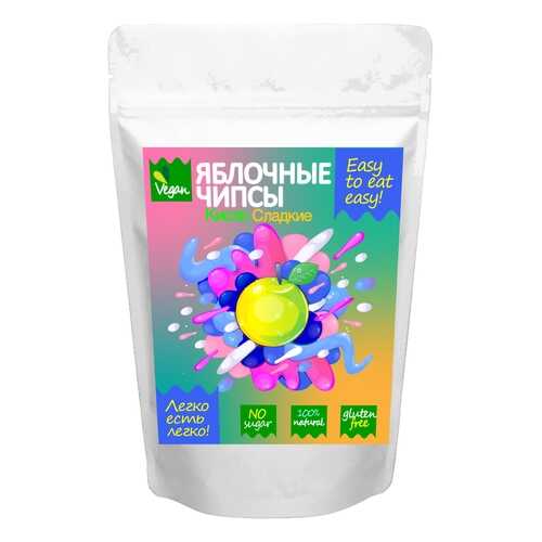 Натуральные фруктовые яблочные чипсы Easy to eat easy кисло-сладкие 30 г в Татнефть
