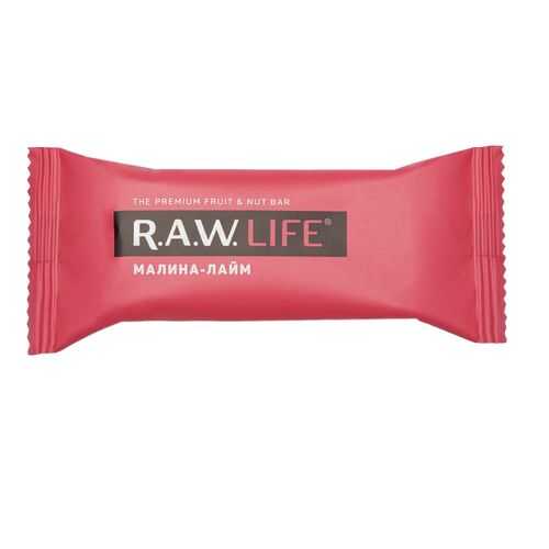 Орехово-фруктовый батончик R.A.W. LIFE малина-лайм 47 г в Татнефть