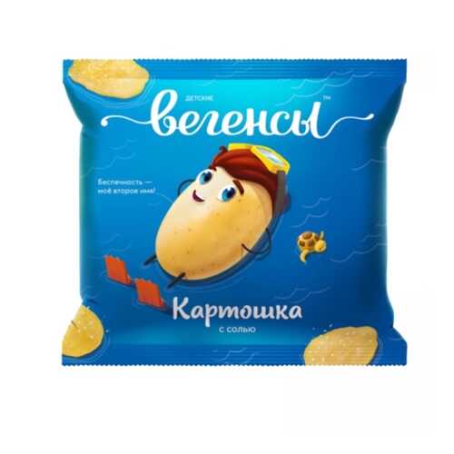 Снеки Вегенсы детские картофель с морской солью в Татнефть