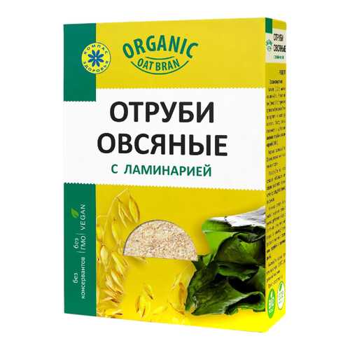Отруби Компас Здоровья овсяные с ламинарией 200 г в Татнефть