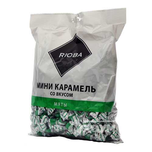 Карамель Rioba леденцовая мини со вкусом мяты 500 г в Татнефть