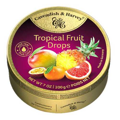Леденцы Cavendish&Harvey tropical fruit с фруктовым соком 200 г в Татнефть