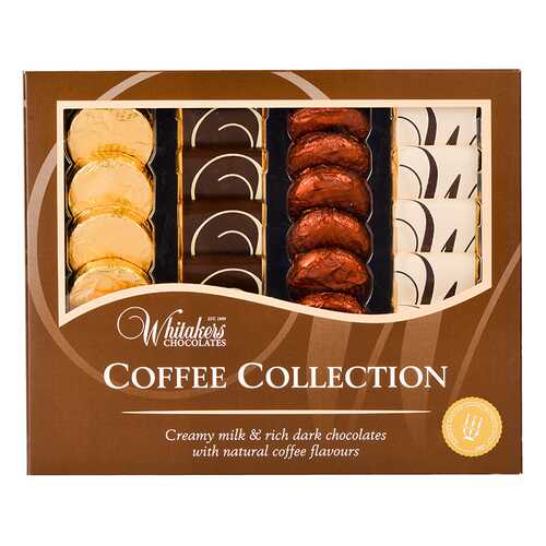 Набор шоколадных конфет Whitakers Chocolates кофейная коллекция 200 г в Татнефть
