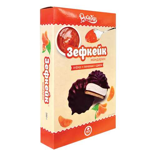 Зефкейки со вкусом мандарина, кор. 280 г в Татнефть