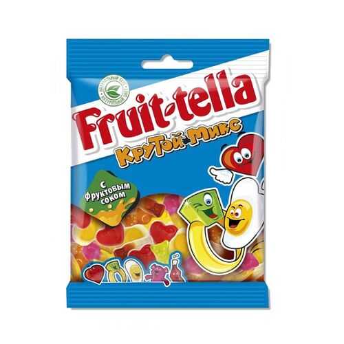 Жевательный мармелад Fruit-tella крутой микс с фруктовым соком 70 г в Татнефть