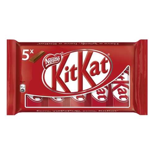 Батончик Nestle Kitkat шоколадный с хрустящей вафлей 29 г 5 штук в Татнефть