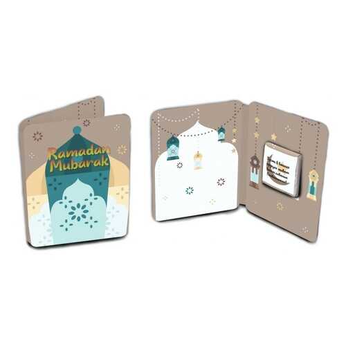 Шоколад Chokocat Ramadan Mubarak, молочный, мини-открытка, 5 гр в Татнефть