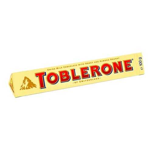 TOBLERONE шоколад молочный с медово-миндальной нугой 100г по 20шт в Татнефть