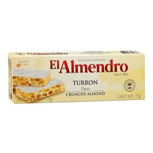Туррон El Almendro миндальный хрустящий 75 г в Татнефть