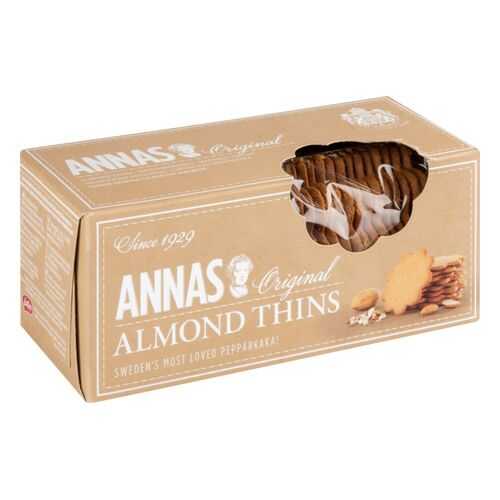 Печенье Annas original almond thins миндальное тонкое 150 г в Татнефть