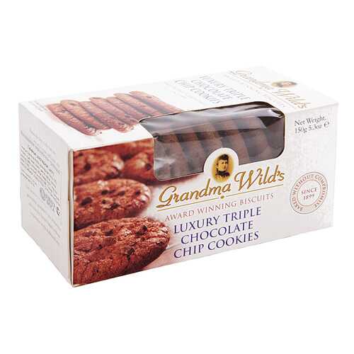 Печенье Grandma Wilds Luxury шоколадное 150 г в Татнефть