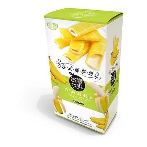 Печенье криспи-крепы Royal Family со вкусом банана 78 г в Татнефть
