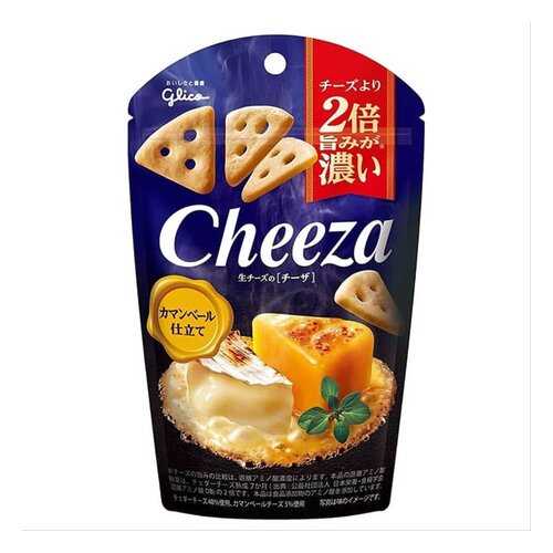 Печенье-снек Glico Cheeza с сыром камамбером 40 г в Татнефть