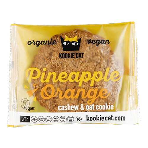 Печенье Ufeelgood kookie cat ананас и апельсин 50 г в Татнефть