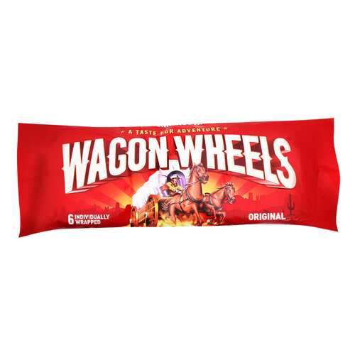 Печенье Wagon wheels original с суфле покрытое глазурью с ароматом шоколада 216 г в Татнефть