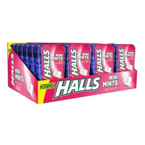 HALLS Mini Mints конфеты без сахара со вкусом арбуза 12.5г по 24 шт в Татнефть