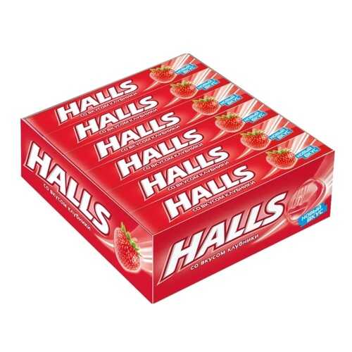 Карамель Halls клубника 12 шт в Татнефть