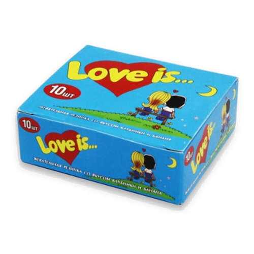 Жевательная резинка Love is клубника-банан 4.2 г 10 штук в Татнефть