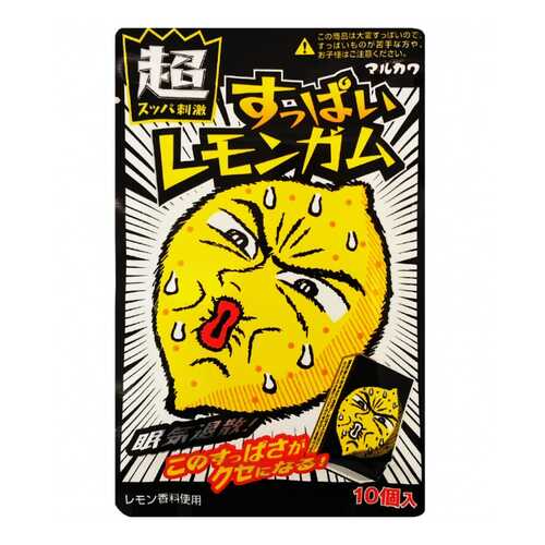Жевательная резинка Marukawa вкус лимон кислый в Татнефть
