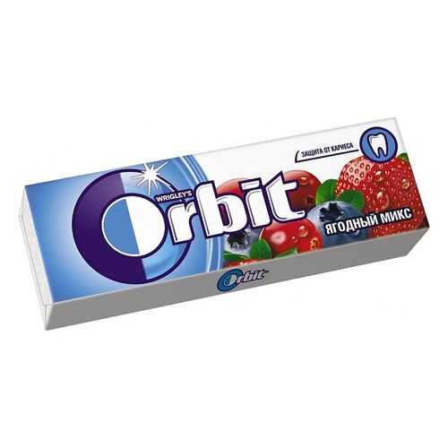 Жевательная резинка Orbit ягодный микс 13.6 г 30 штук в Татнефть
