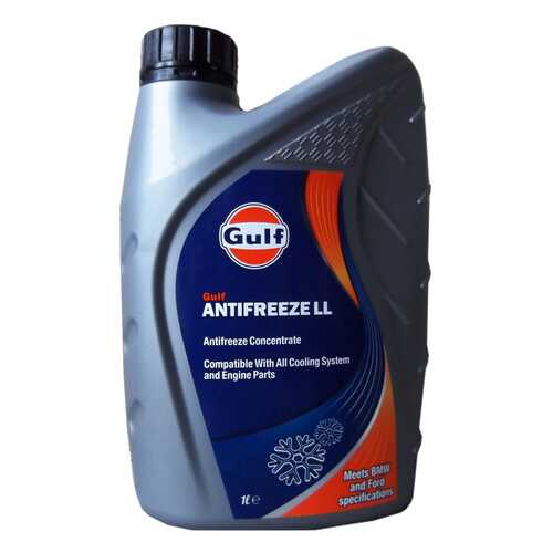 Антифриз GULF ANTIFREEZE LL G11 синий концентрат 1л 1.23кг в Татнефть