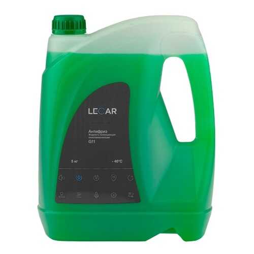Антифриз LECAR G11 готовый -40C зеленый 5 л LECAR000021210 в Татнефть