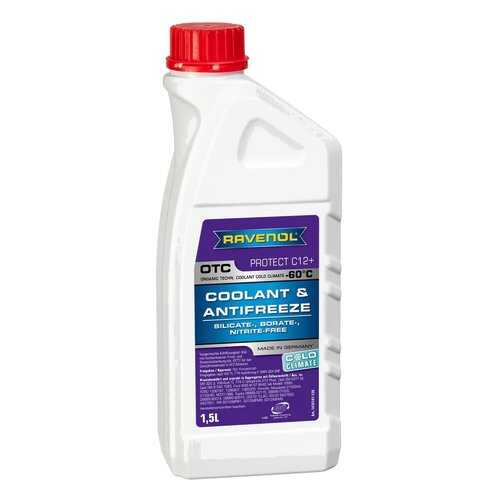 Антифриз RAVENOL OTC COLD CLIMATE -60° С (1,5л) готовый в Татнефть