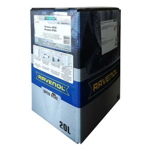 Антифриз RAVENOL OTC Organic Techn.Coolant Premix -40°C (20л) ecobox готовый в Татнефть