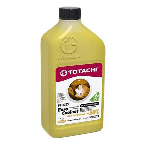 Антифриз TOTACHI желтый готовый антифриз -50 1л в Татнефть