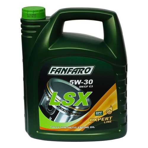 6701 FANFARO LSX 5W-30 4 л. Синтетическое моторное масло в Татнефть
