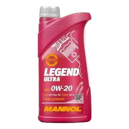 7918 MANNOL LEGEND ULTRA 0W20 4 л. синтетическое моторное масло 0W-20 в Татнефть