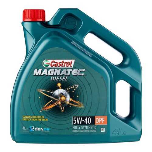 Castrol Масло Моторное Синтетическое Magnatec Diesel Dpf 5w-40 4л в Татнефть
