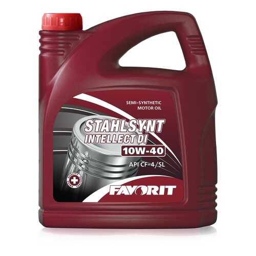 Favorit STAHLSYNT Intelleсt DI SAE 10W-40 API CF-4/SL, 5л в Татнефть