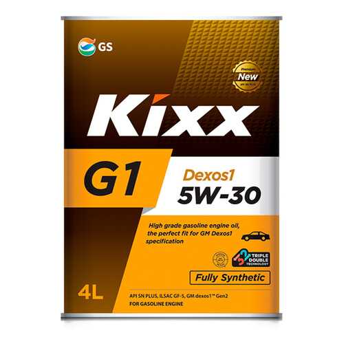 Kixx G1 Dexos1 5W-30 SN Plus /4л Масло моторное в Татнефть