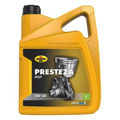 KROON OIL Масло Моторное Presteza Msp 5w30 5l в Татнефть
