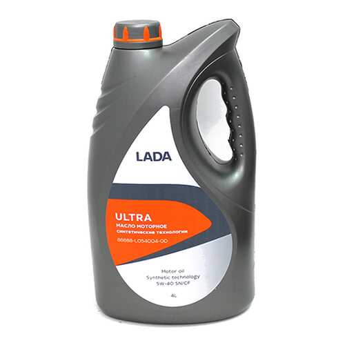 LADA Масло Моторное Синтетическое Lada Ultra 5w-40 4л Sn/Cf в Татнефть