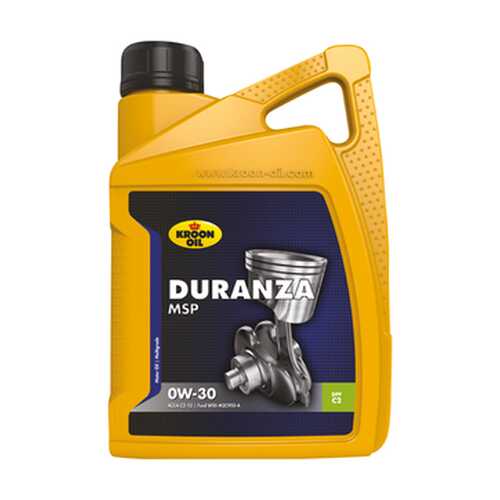 Масло Моторное Duranza Msp 0w30 5l KROON OIL арт. 32383 в Татнефть