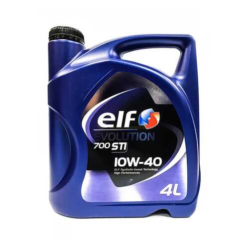 Масло моторное elf 700 sti 10w-40 4л 203698 в Татнефть