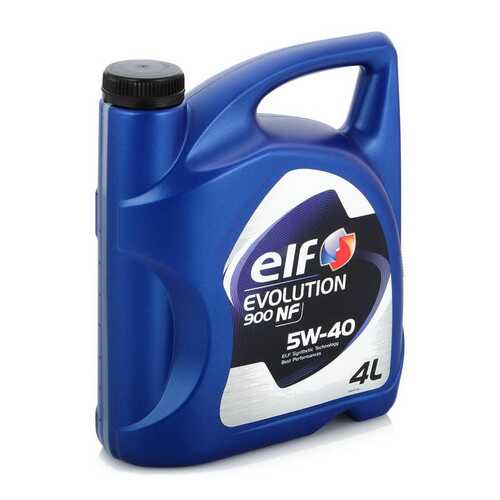 Масло моторное elf evolution 900 nf 5w40 4л 196146 в Татнефть